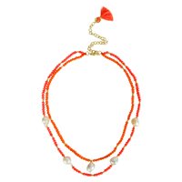 Collana House of Tuhina Donna in Lega metallica TH-N489G-08